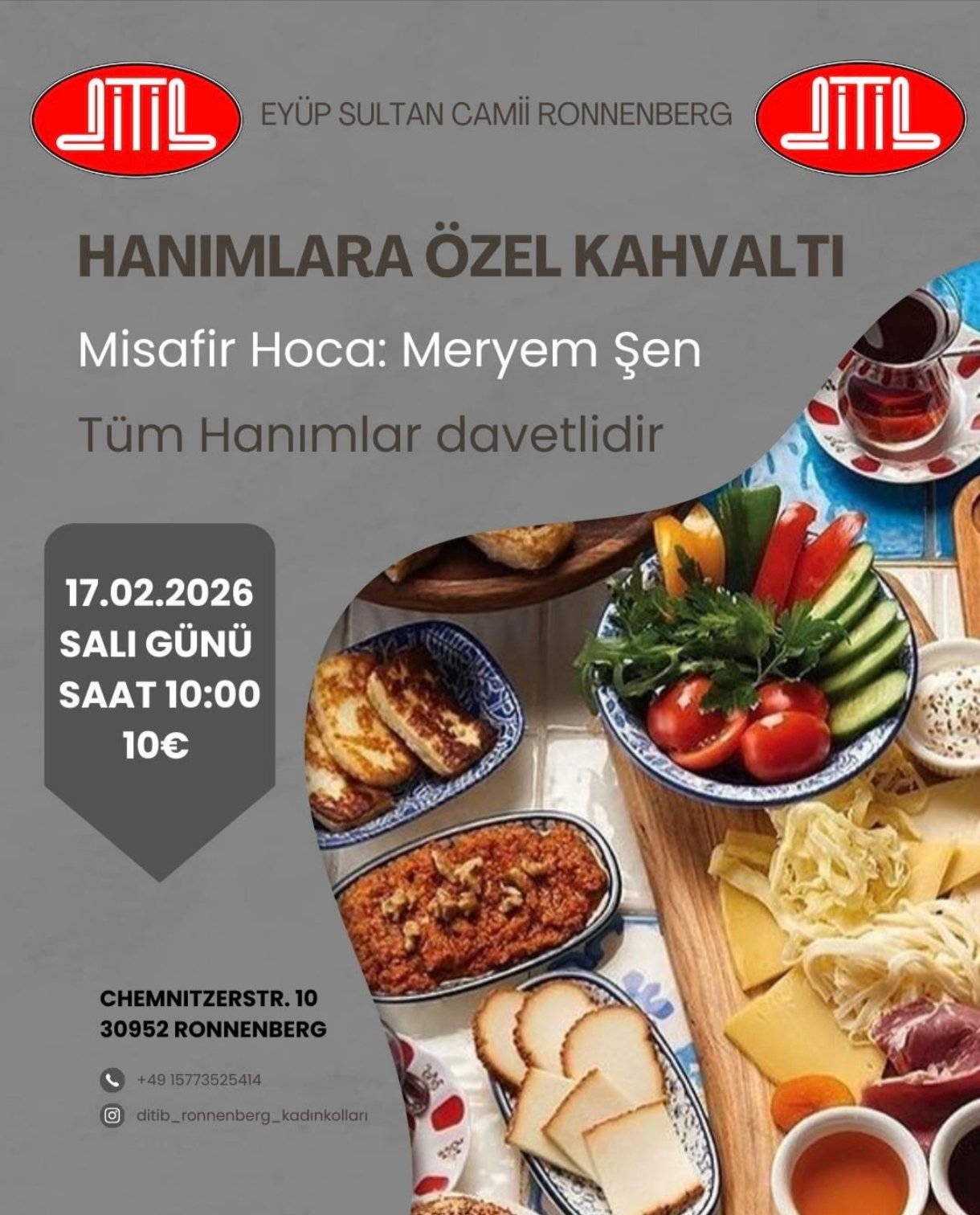 HANIMLARA ÖZEL KAHVALTI