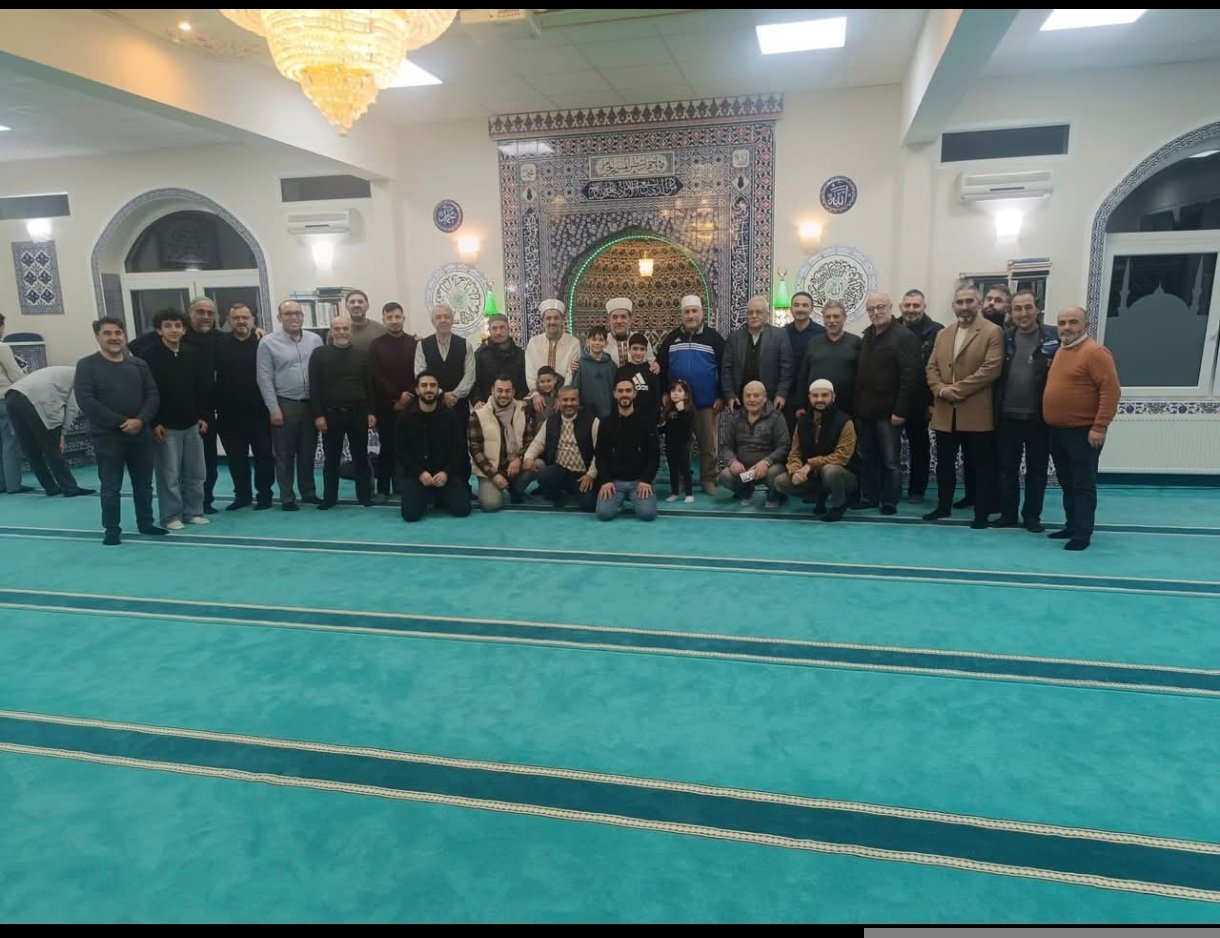 Camimizde Miraç Kandili Manevi Bir Atmosferde İdrak Edildi